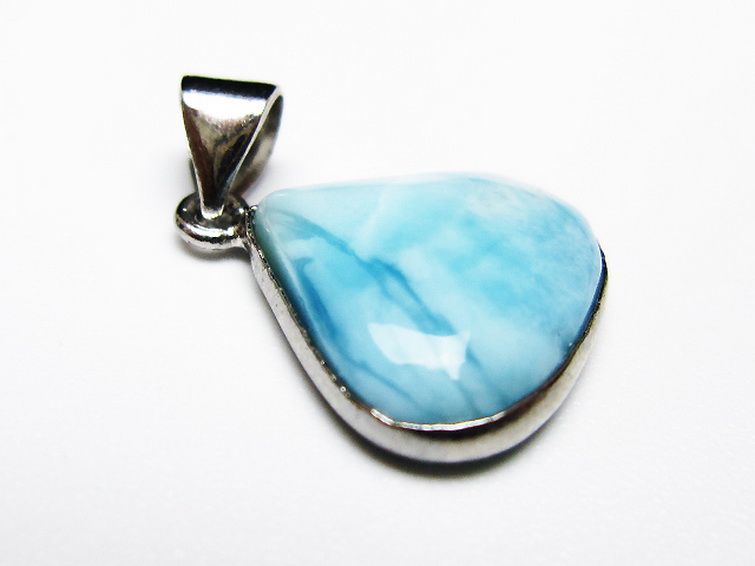 ラリマー ペンダント [T495-4301] 3枚目