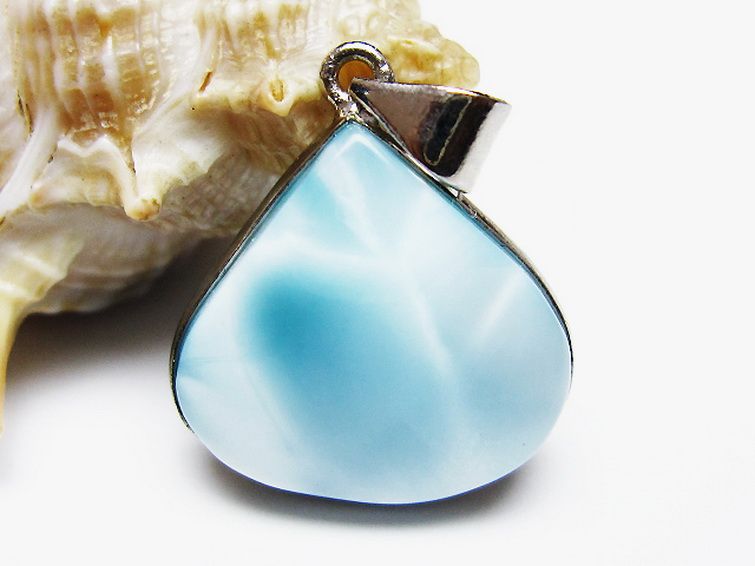 ラリマー ペンダント [t495-4327]