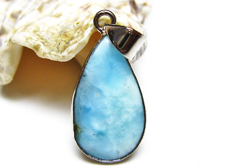 ラリマー ペンダント [t495-4360] 2枚目