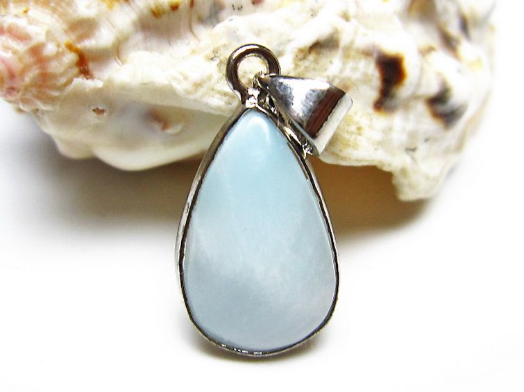 ラリマー ペンダント [t495-4375] 1枚目