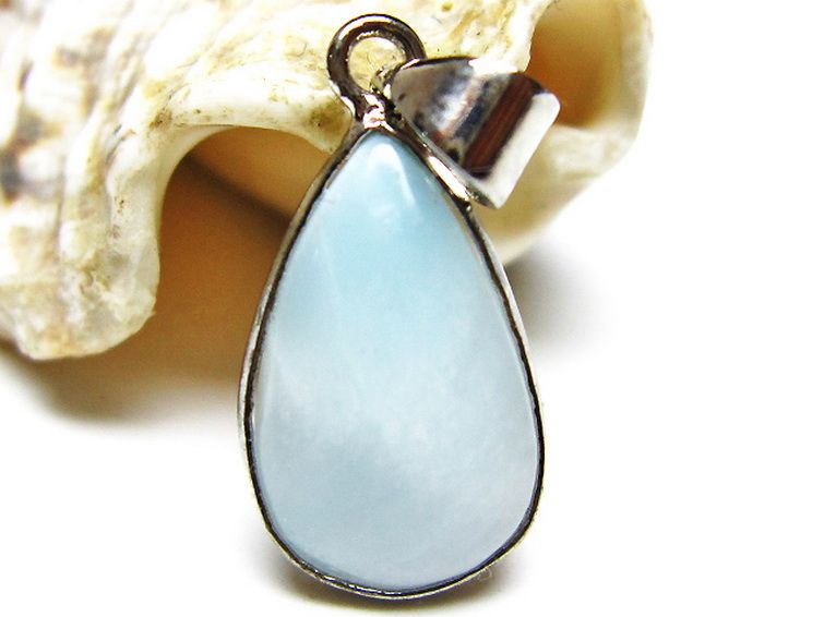 ラリマー ペンダント [t495-4375] 2枚目