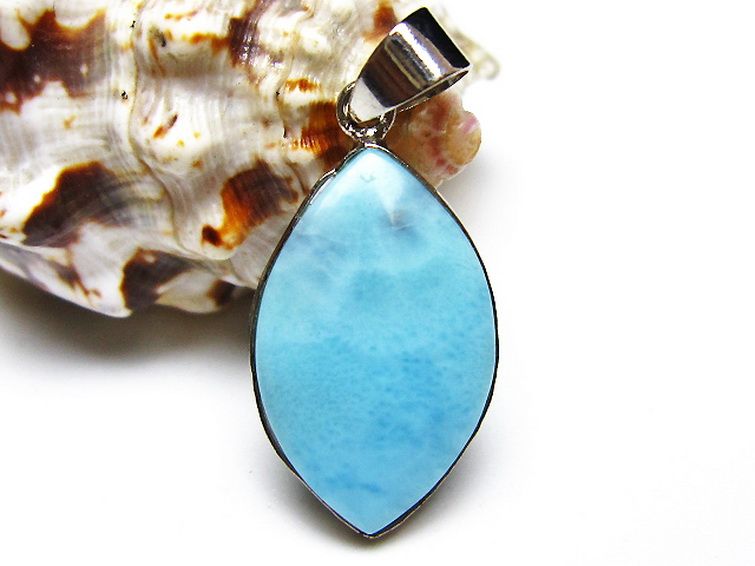 ラリマー ペンダント [t495-4392]