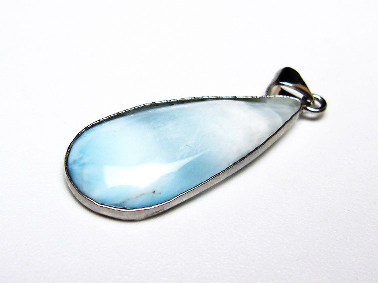 ラリマー ペンダント [t495-4401] 3枚目