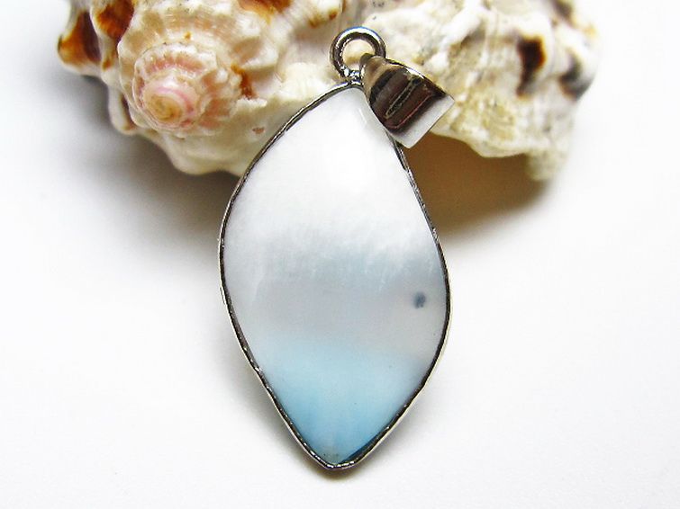 ラリマー ペンダント [t495-4404] 1枚目