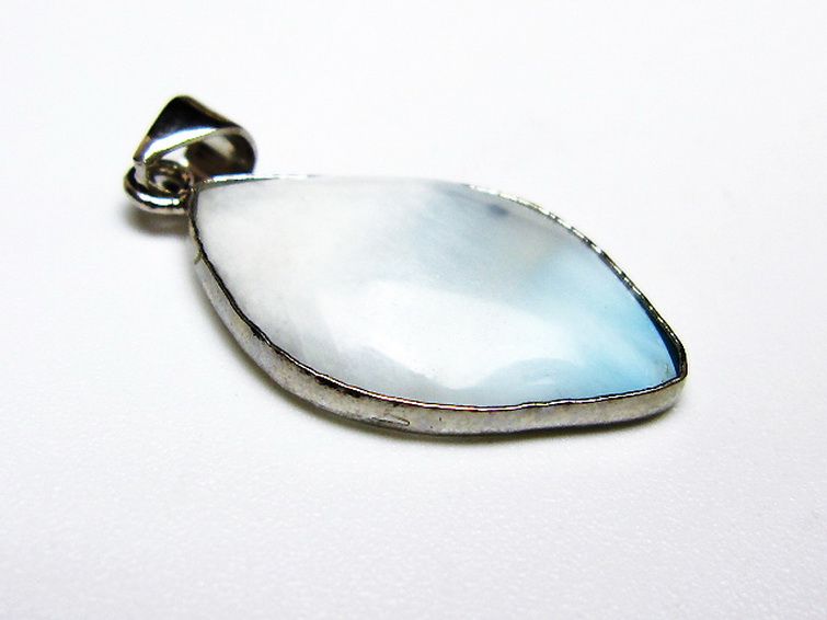 ラリマー ペンダント [t495-4404] 3枚目