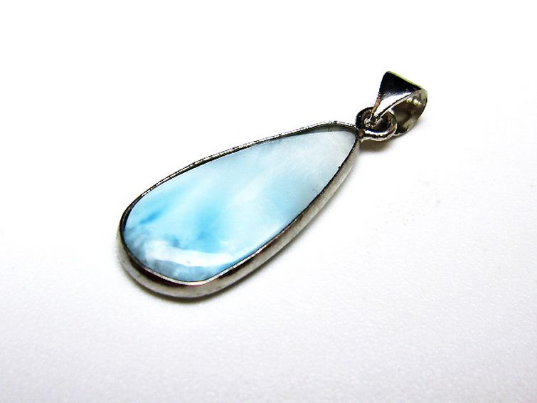 ラリマー ペンダント [t495-4410] 3枚目