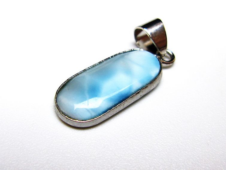 ラリマー ペンダント [t495-4416] 3枚目