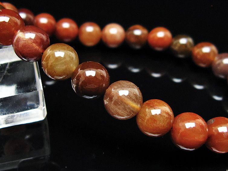 金針ルチル水晶 ブレスレット 8mm [t5-21999] 3枚目