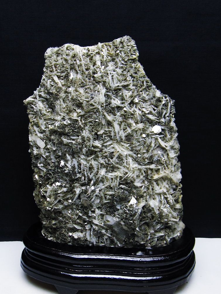 1.2Kg レムリアンシード 水晶クラスター 雲母入り [t501-4311] 1枚目