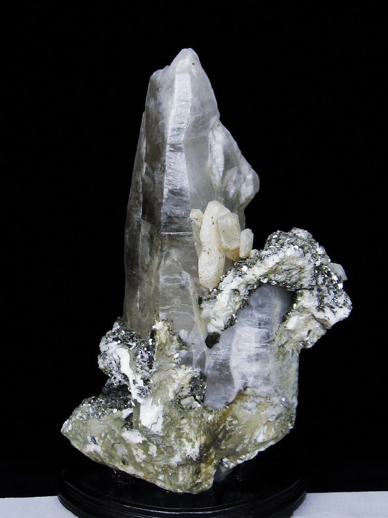 21.1Kg 雲母入り ヒマラヤ水晶 原石 同梱不可 [t501-4341] 1枚目