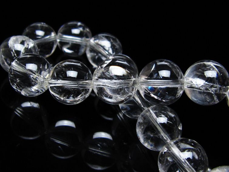 アイリスクォーツ 虹入り レインボー水晶 ブレスレット 12mm [t506-3010] 2枚目