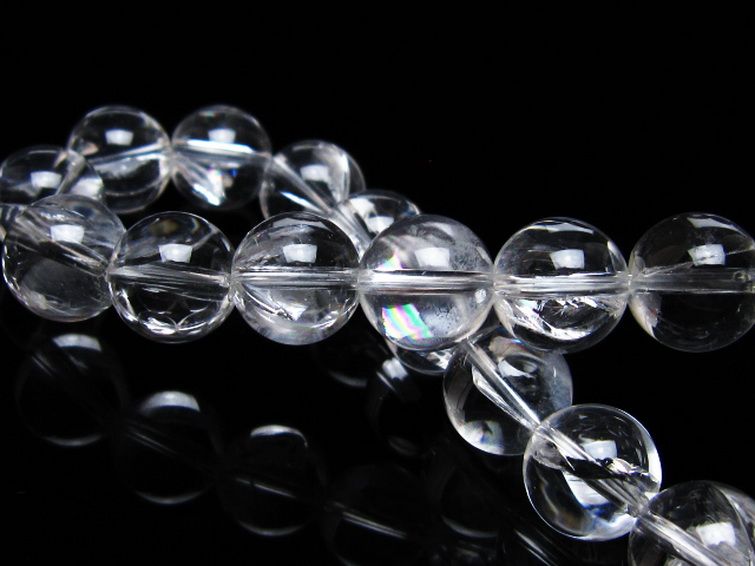 アイリスクォーツ 虹入り レインボー水晶 ブレスレット 10mm [t506-3038] 2枚目