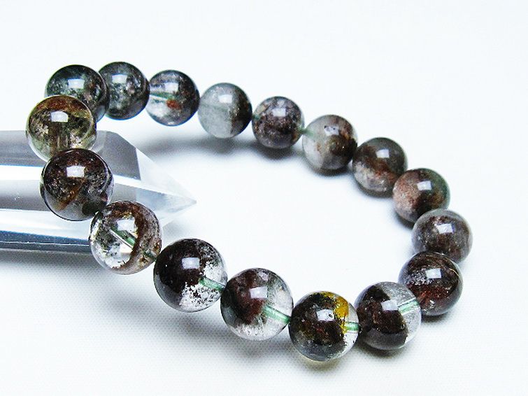 グリーンファントム ブレスレット 12mm [T507-3563] 1枚目