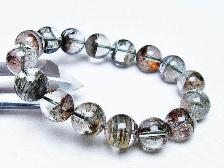 グリーンファントム ブレスレット 14mm [t507-3610] 1枚目