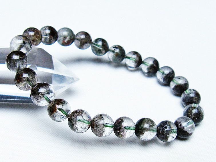 グリーンファントム ブレスレット 8mm [T507-3637] 1枚目