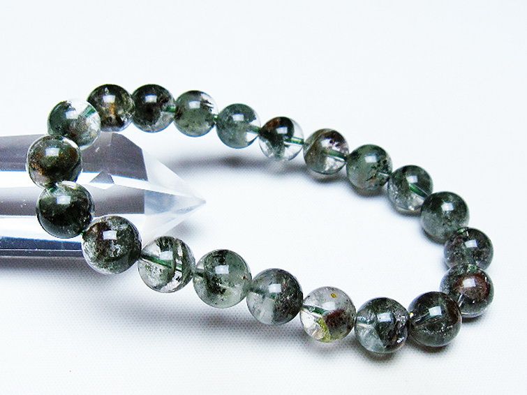 グリーンファントム ブレスレット 9mm [t507-3704] 1枚目