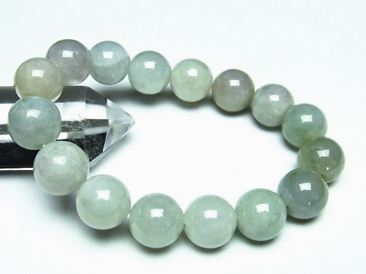 糸魚川翡翠 ブレスレット 13mm [T51-13775] 1枚目