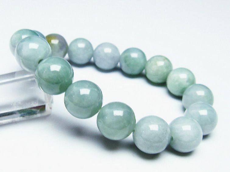 糸魚川翡翠 ブレスレット 13mm [T51-14844] 1枚目