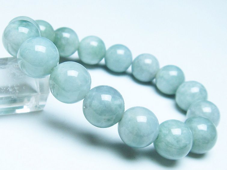 糸魚川翡翠 ブレスレット 13mm [T51-15627] 1枚目