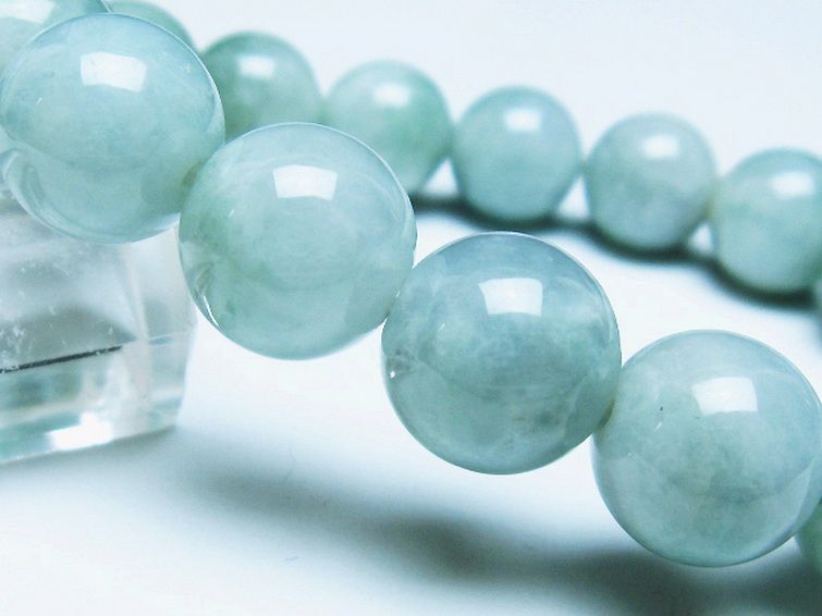 糸魚川翡翠 ブレスレット 13mm [T51-15627] 3枚目