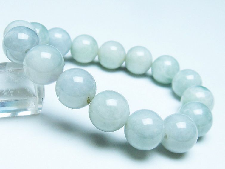 糸魚川翡翠 ブレスレット 13mm [T51-15654] 1枚目