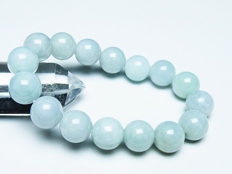 糸魚川翡翠 ブレスレット 13mm [T51-16003] 1枚目