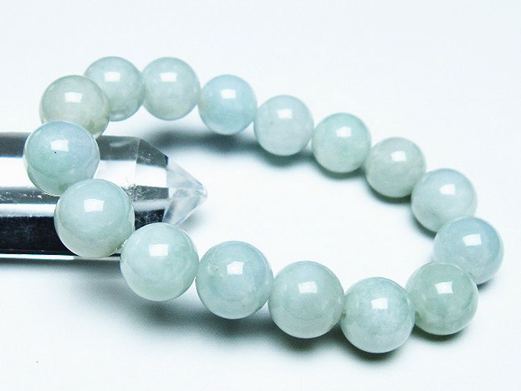 糸魚川翡翠 ブレスレット 13mm [T51-16006] 1枚目