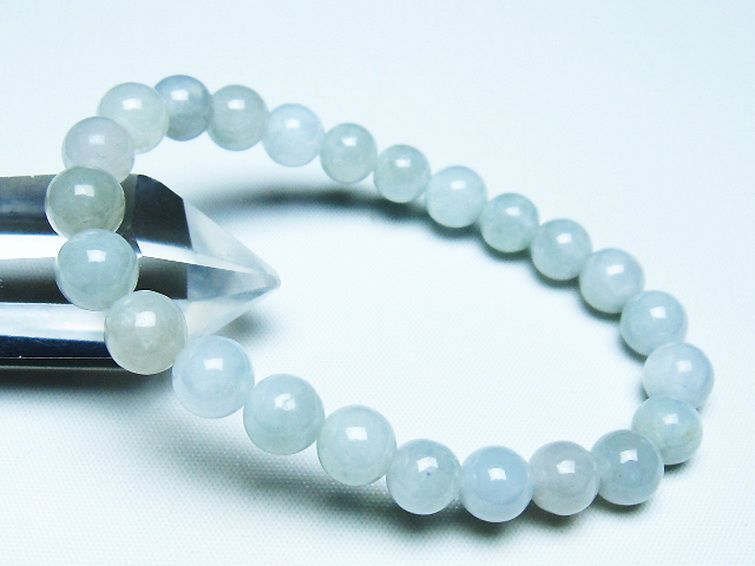 糸魚川翡翠 ブレスレット 8mm [t51-16365]