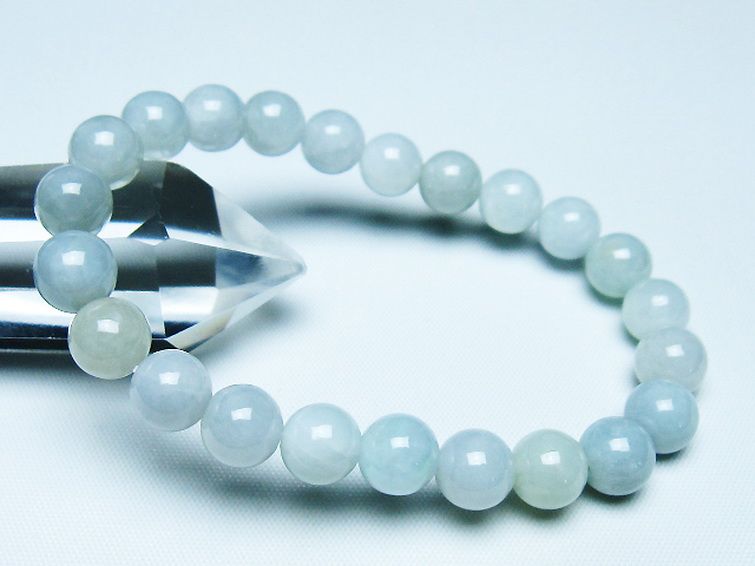 糸魚川翡翠 ブレスレット 8mm [t51-16588] 1枚目