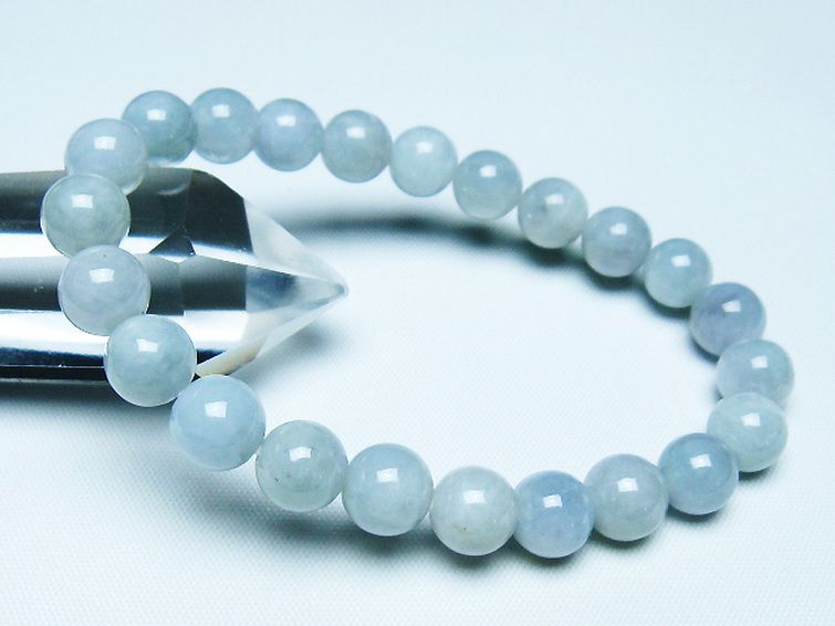 糸魚川翡翠 ブレスレット 8mm [t51-16592] 1枚目