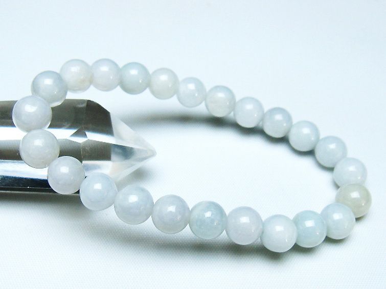 糸魚川翡翠 ブレスレット 8mm [t51-16618] 1枚目