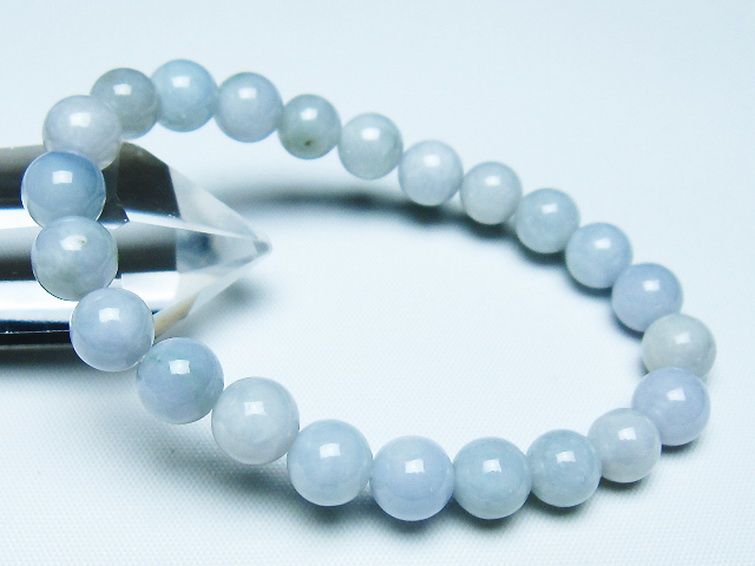 糸魚川翡翠 ブレスレット 8mm [t51-16652] 1枚目