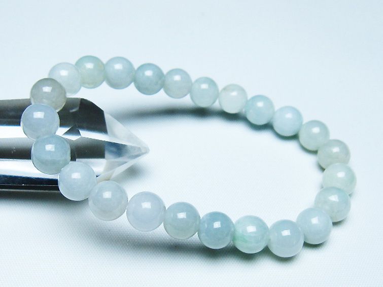 糸魚川翡翠 ブレスレット 8mm [t51-16666] 1枚目