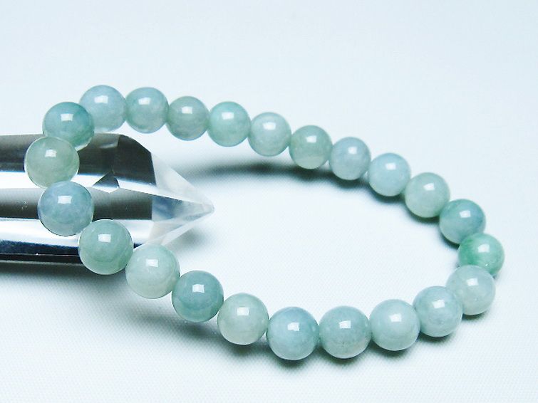 糸魚川翡翠 ブレスレット 8mm [t51-16670]