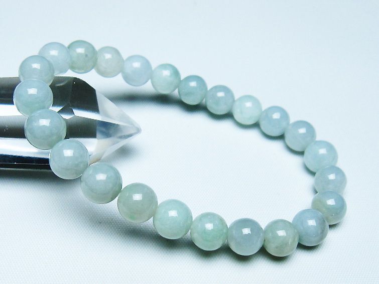 糸魚川翡翠 ブレスレット 8mm [t51-16673] 1枚目