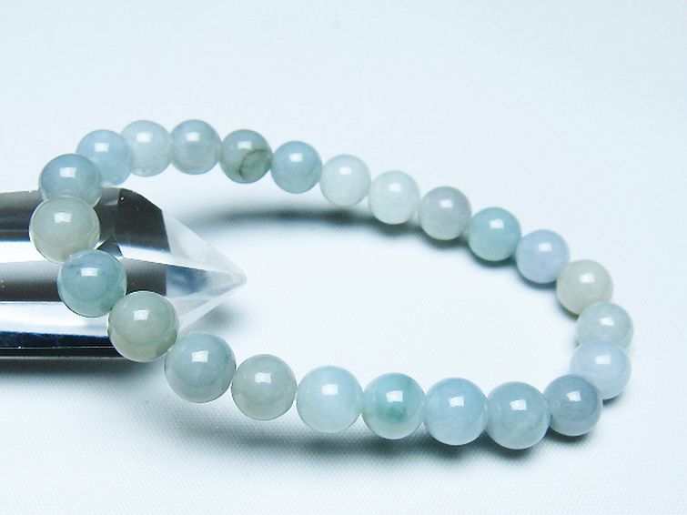 糸魚川翡翠 ブレスレット 8mm [t51-16679] 1枚目