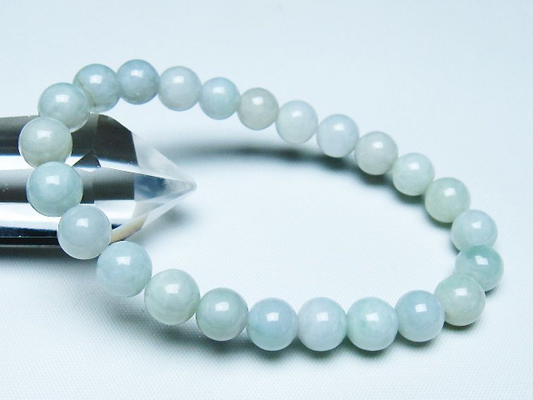 糸魚川翡翠 ブレスレット 8mm [t51-16684] 1枚目