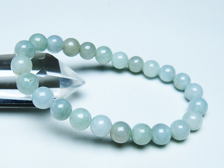 糸魚川翡翠 ブレスレット 8mm [t51-16685] 1枚目
