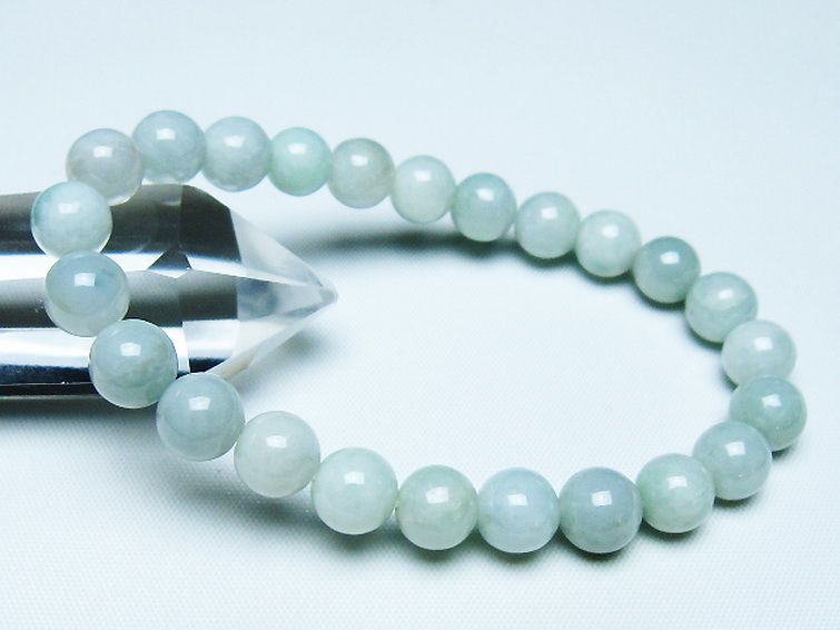 糸魚川翡翠 ブレスレット 8mm [t51-16687] 1枚目