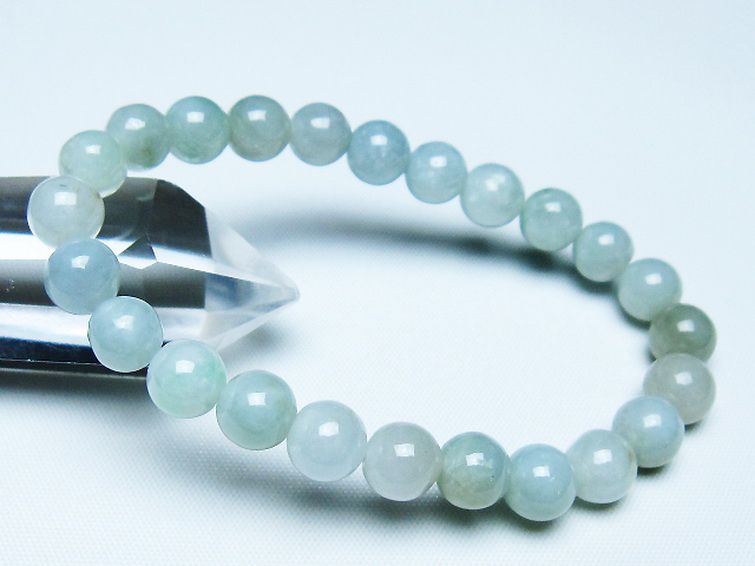 糸魚川翡翠 ブレスレット 8mm [t51-16689] 1枚目