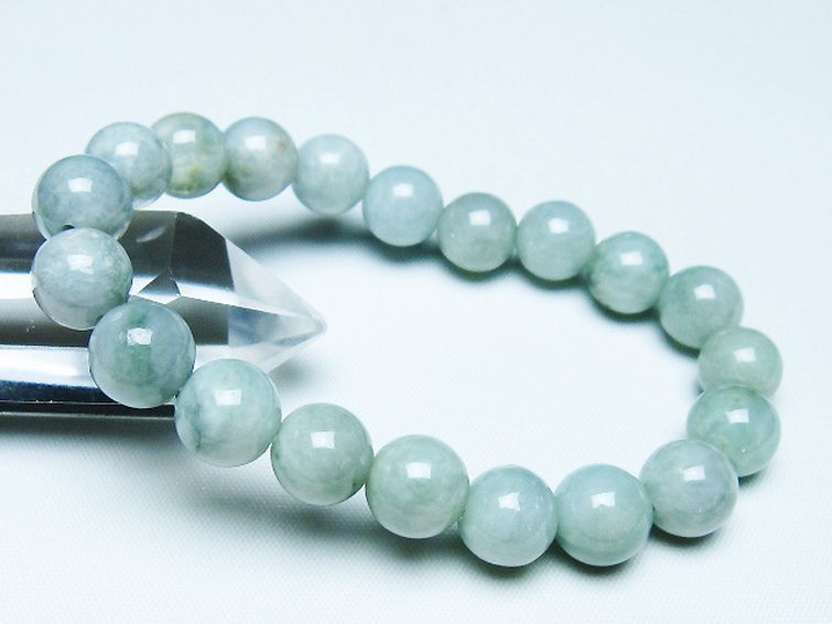 糸魚川翡翠 ブレスレット 10mm [t51-16705]