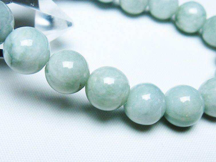 糸魚川翡翠 ブレスレット 10mm [t51-16705]