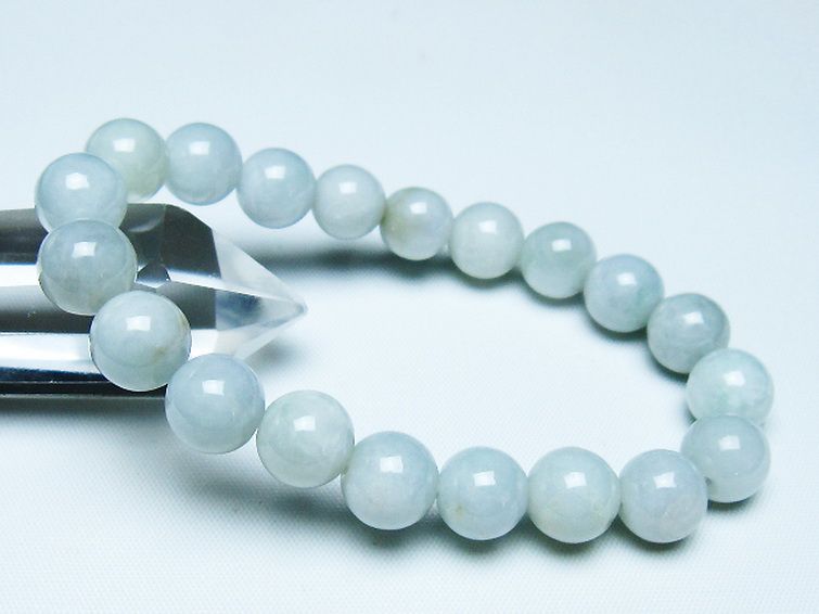 糸魚川翡翠 ブレスレット 10mm [t51-16708] 1枚目