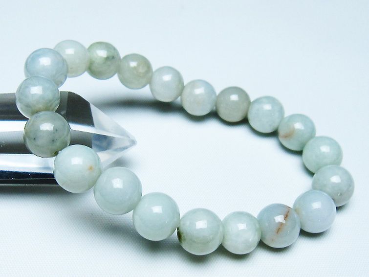 糸魚川翡翠 ブレスレット 10mm [t51-16713] 1枚目