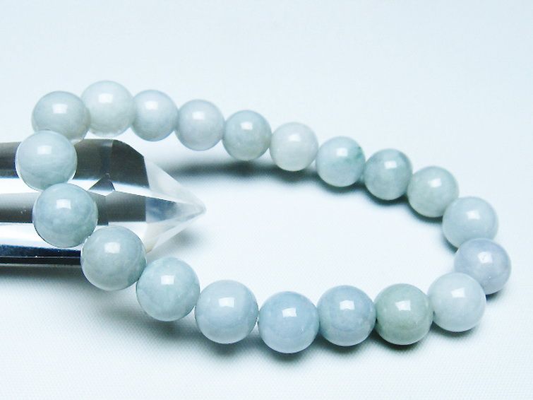 糸魚川翡翠 ブレスレット 10mm [t51-16717] 1枚目