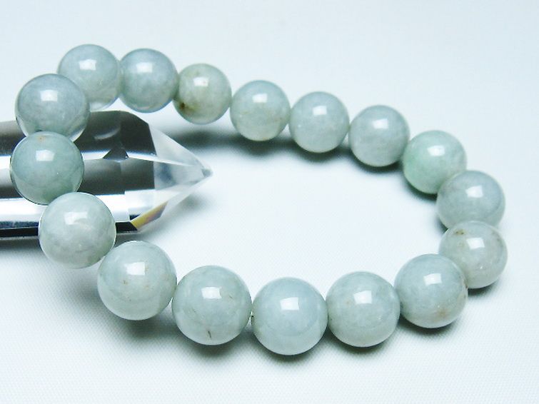 糸魚川翡翠 ブレスレット 12mm [t51-16756] 1枚目