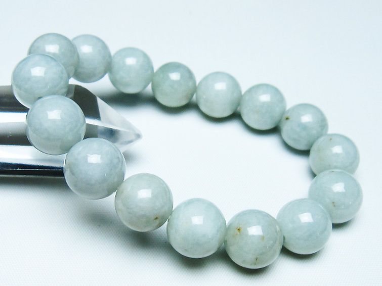 糸魚川翡翠 ブレスレット 13mm [t51-16757] 1枚目