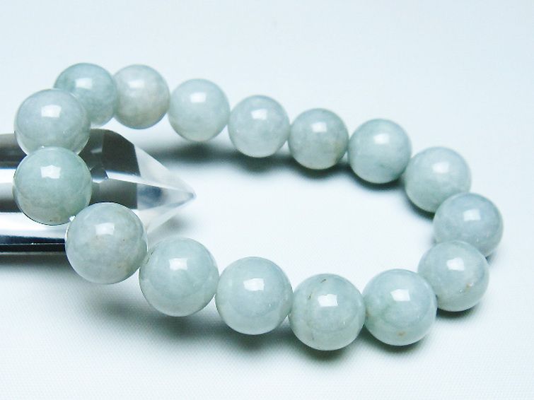 糸魚川翡翠 ブレスレット 12mm [t51-16758] 1枚目