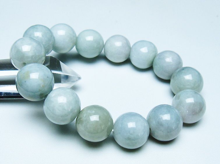 糸魚川翡翠 ブレスレット 17mm [t51-16796] 1枚目