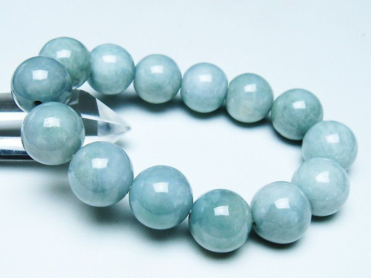 糸魚川翡翠 ブレスレット 18mm [t51-16804] 1枚目